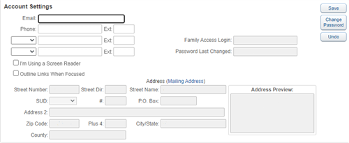 Skyward My Account